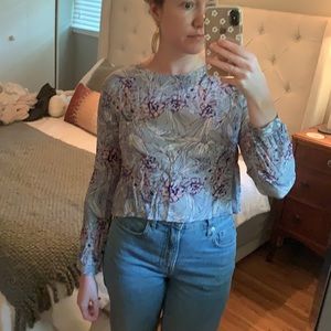 ASTR long sleeve blouse